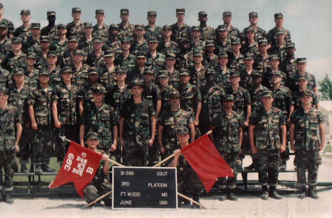 United States Army - B CO 389 ENG BN - Basic Training 1991