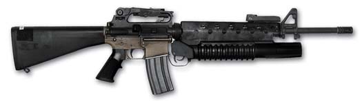 M203, Grenade Launcher, 40 mm