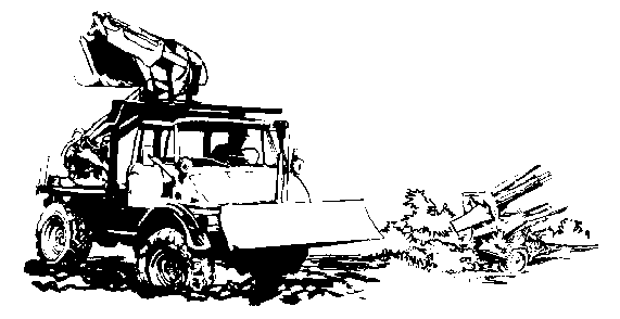 SMALL EMPLACEMENT EXCAVATOR (SEE) WHEELED TRACTOR 4x4