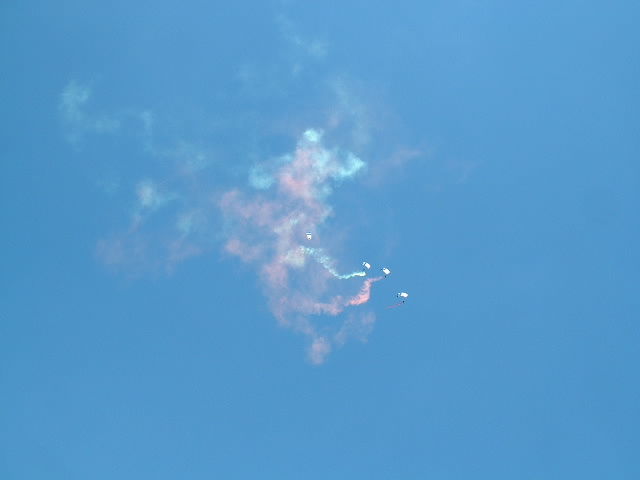 Wings of Blue Parachute Team